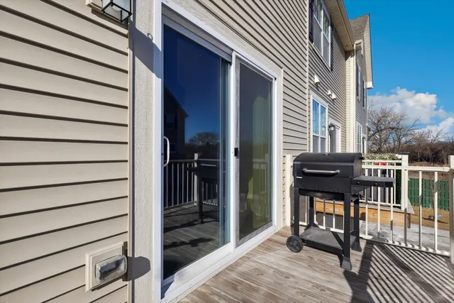 a view of balcony and deck