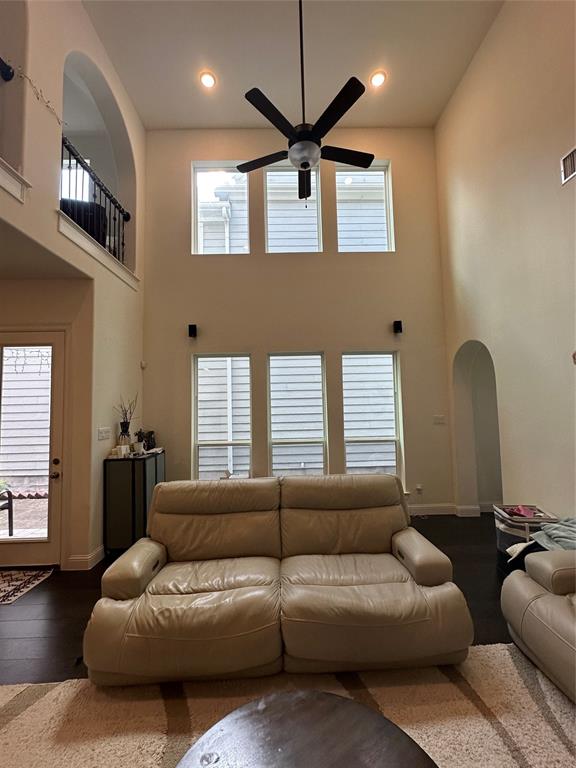 1037 Drew Lane Allen, TX 75013 - Photo 5 of 18 a living room with furniture and a large window