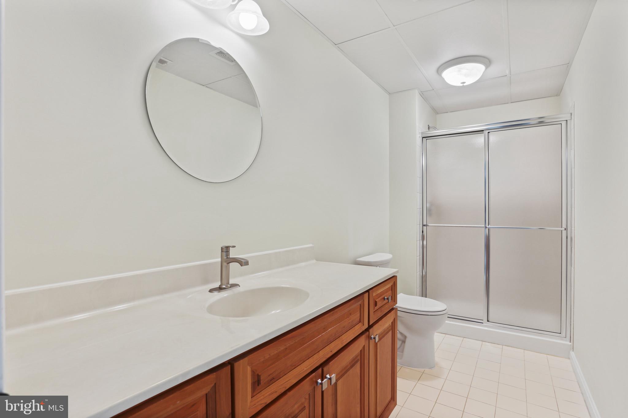 3547 Green Spring Road Havre de Grace, MD 21078 - Photo 27 of 50 a bathroom with a sink and a mirror