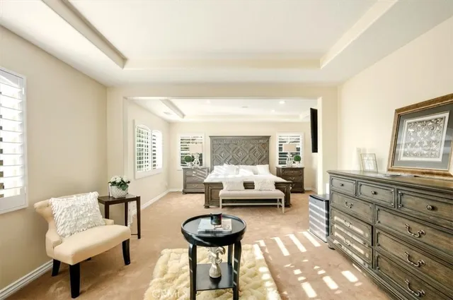 a view of a kitchen with furniture and window