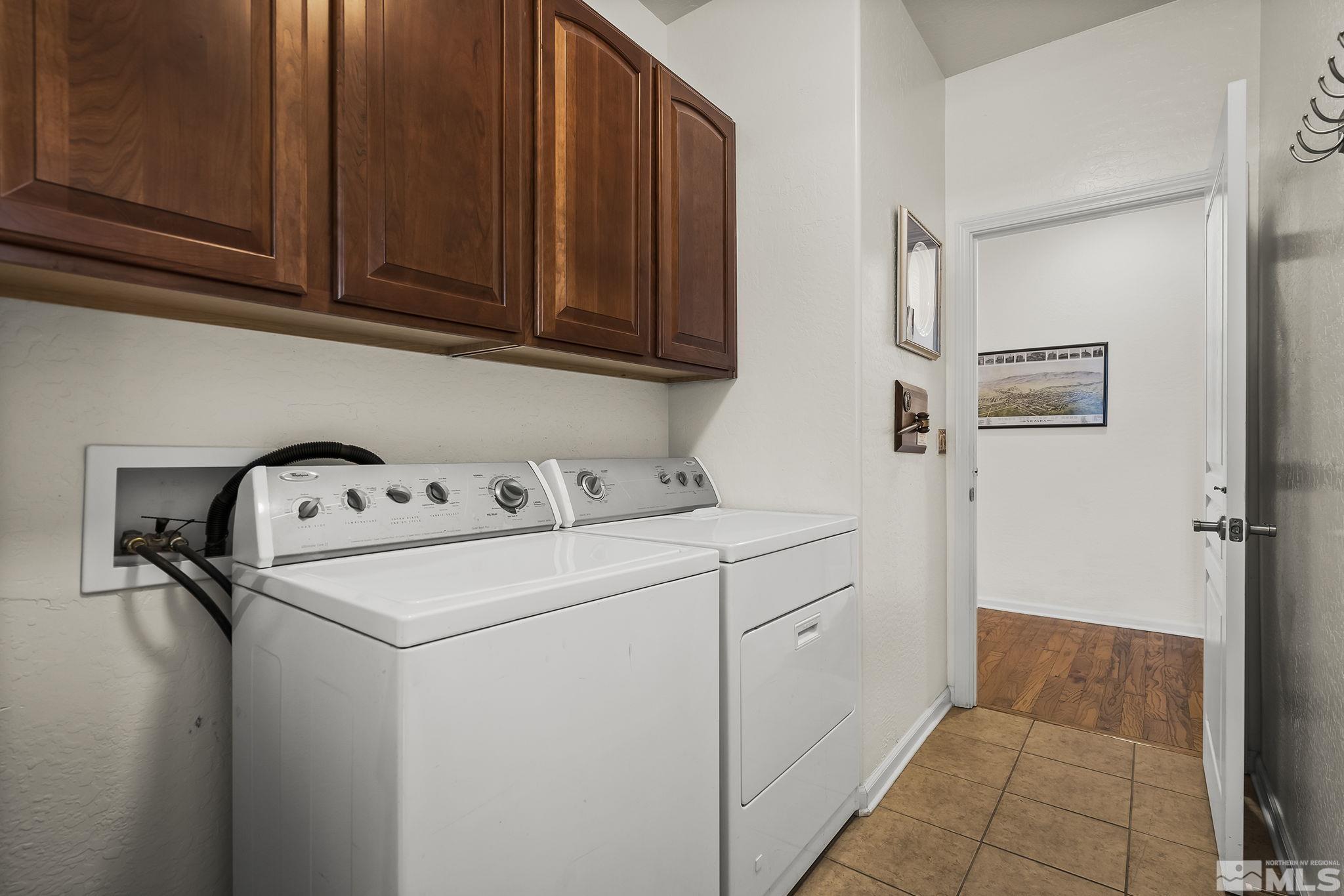 1355 Tarleton Way Reno, NV 89523 - Photo 17 of 40 a utility room with dryer and washer