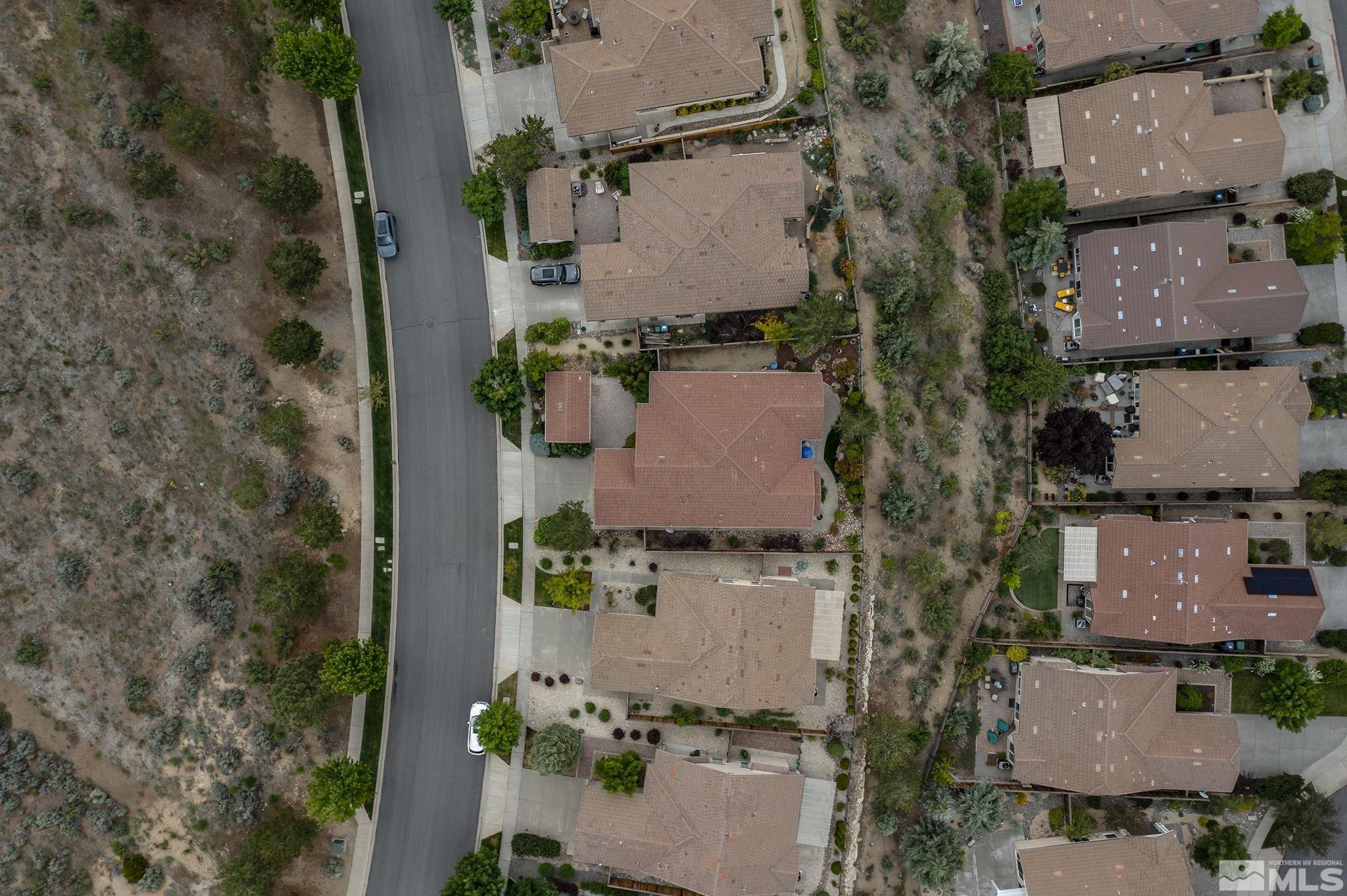 1355 Tarleton Way Reno, NV 89523 - Photo 32 of 40 an aerial view of residential houses with outdoor space