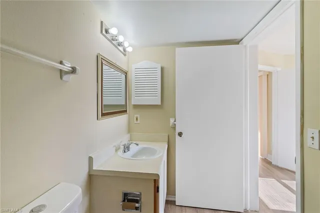 a view of a balcony from a window