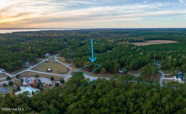 562 Mill Creek Road Minnesott Beach, NC 28510 - Photo 4 of 32 lot 34 aerial pic