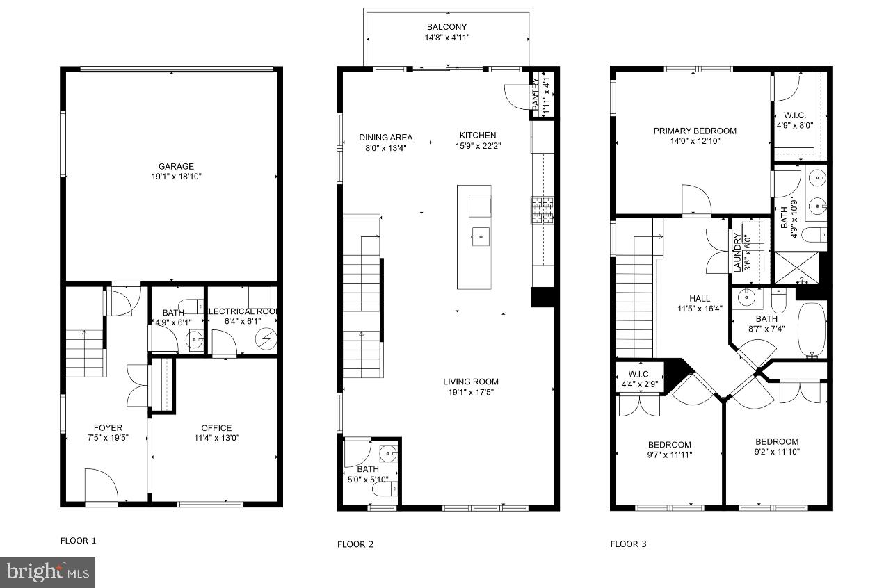 2900 Pinebrook Road Landover, MD 20785 - Photo 45 of 46 a black and white photo of a room