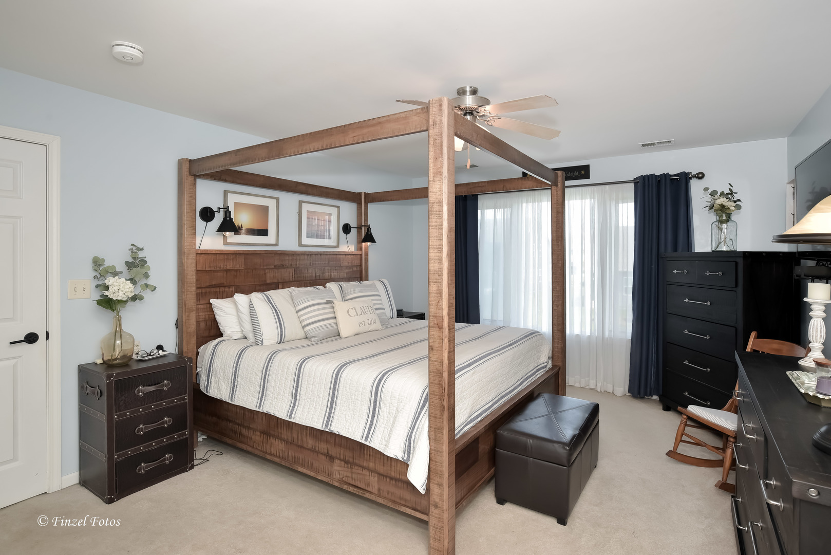7446 Alexandra Lane Union, IL 60180 - Photo 10 of 22 a bedroom with a bed and a tv