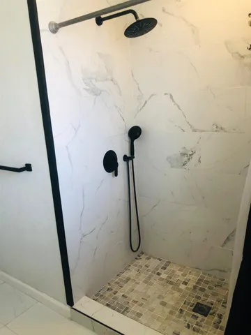 a bathroom with a sink