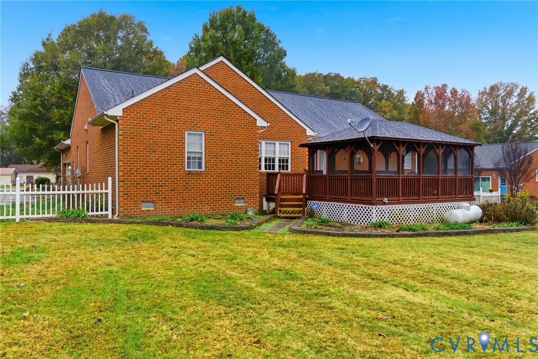 8420 Lee Davis Road Mechanicsville, VA 23116 - Photo 34 of 42 a view of a house with a yard and sitting area