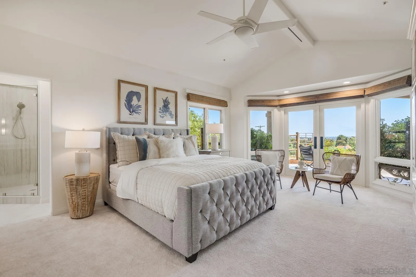 3620 Dove Hollow Road Encinitas, CA 92024 - Photo 26 of 75 a bedroom with a bed and a table