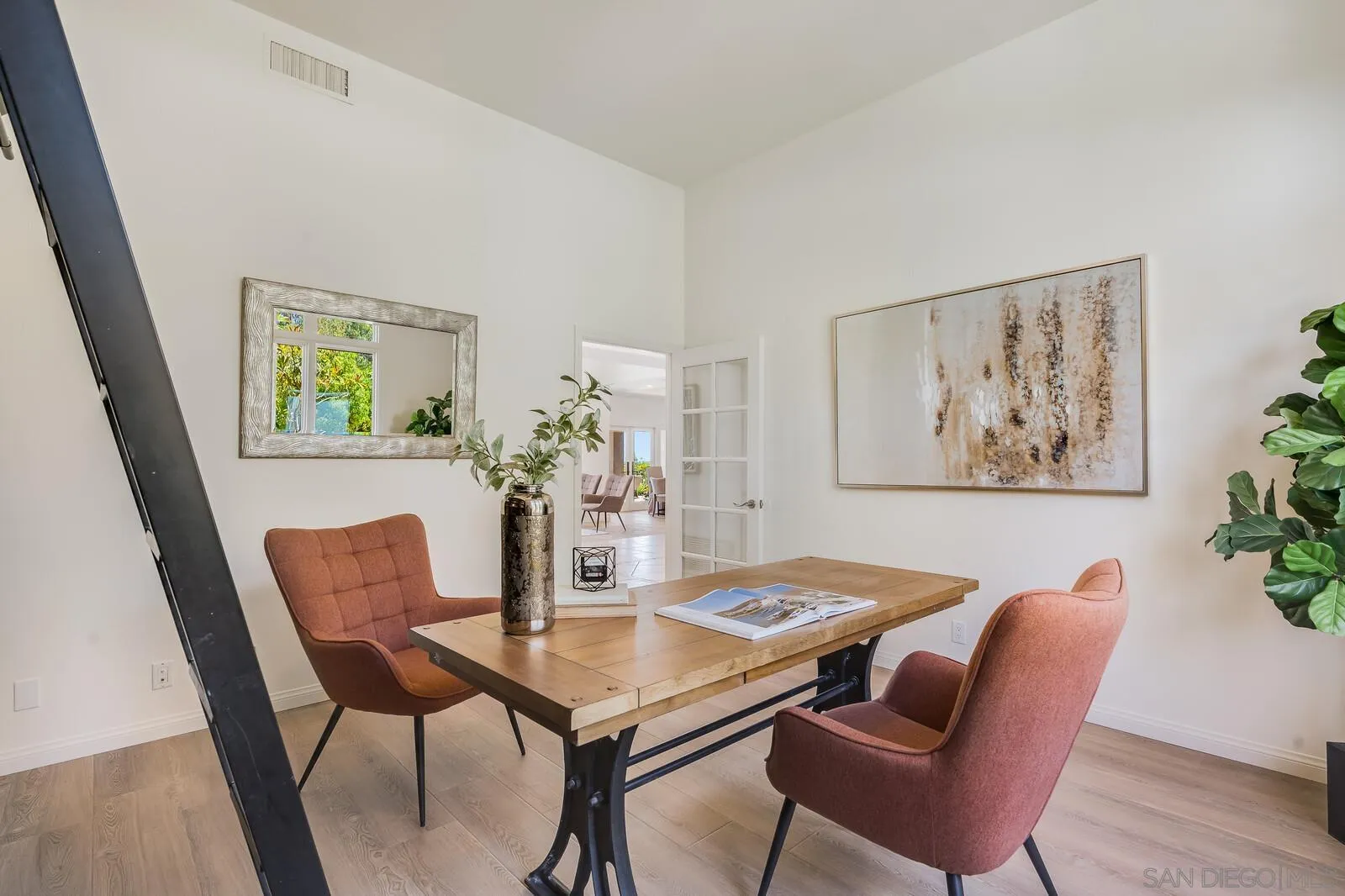 3620 Dove Hollow Road Encinitas, CA 92024 - Photo 36 of 75 a dining room with furniture and window