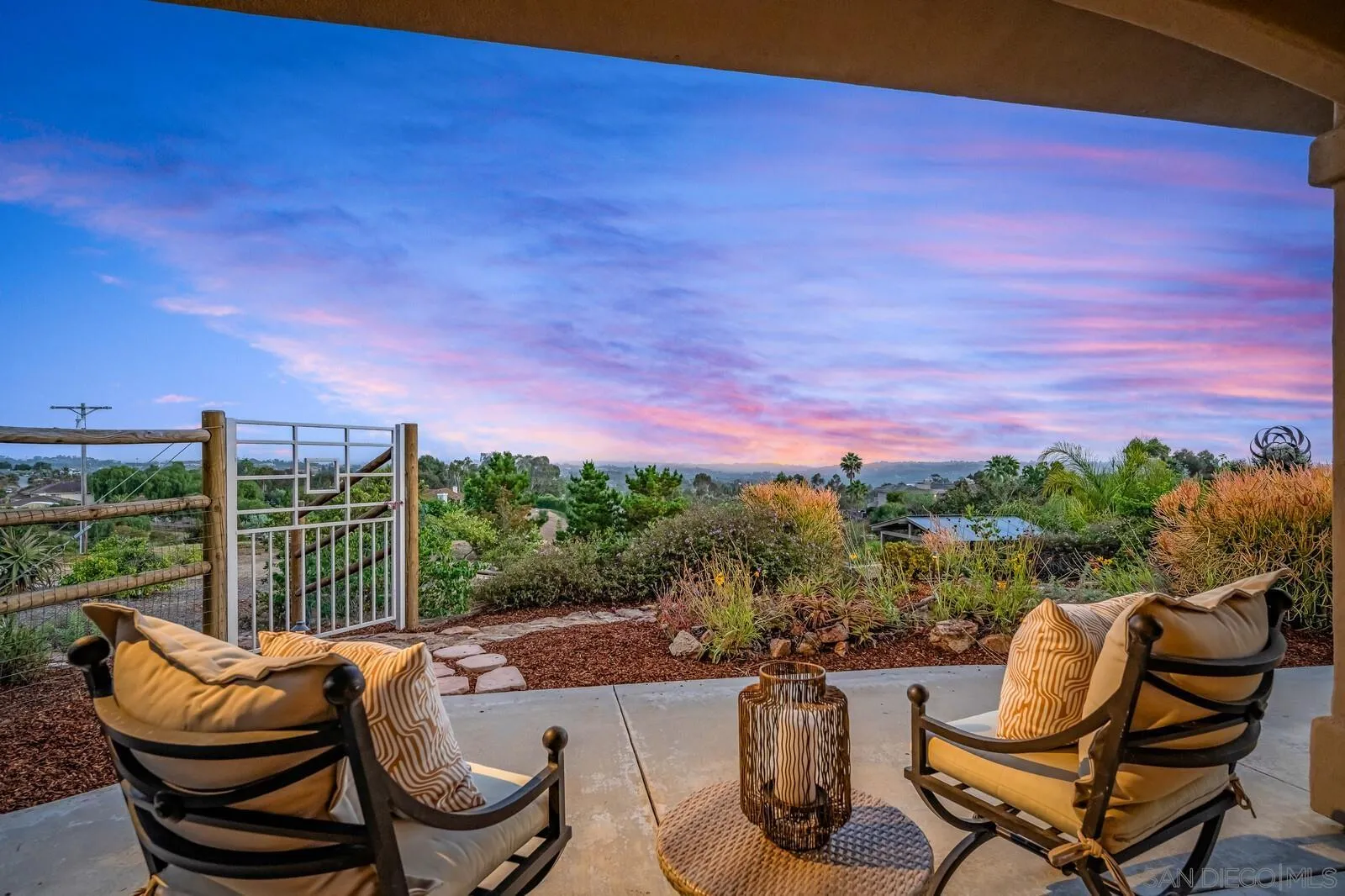 3620 Dove Hollow Road Encinitas, CA 92024 - Photo 61 of 75 a outdoor view with a sitting space