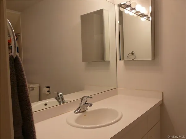 a bathroom with a toilet and a sink