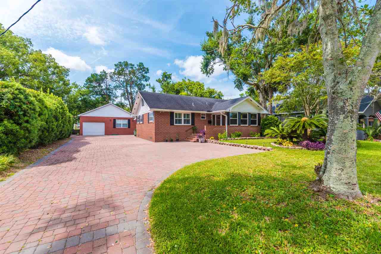 71 Valencia Street St. Augustine, FL 32084 - Photo 43 of 43 a view of house with swimming pool outdoor seating
