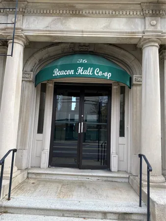 a close view of fireplace and dryer