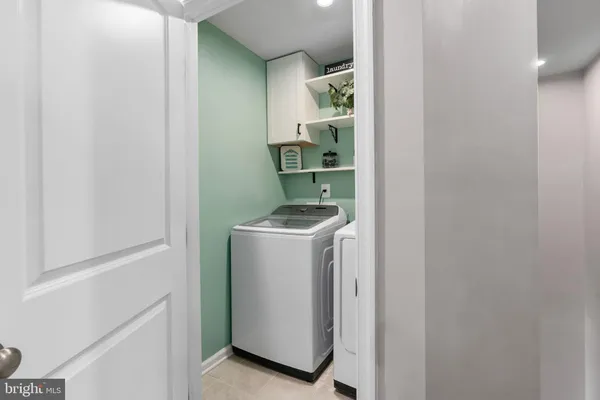 a room with storage and utility