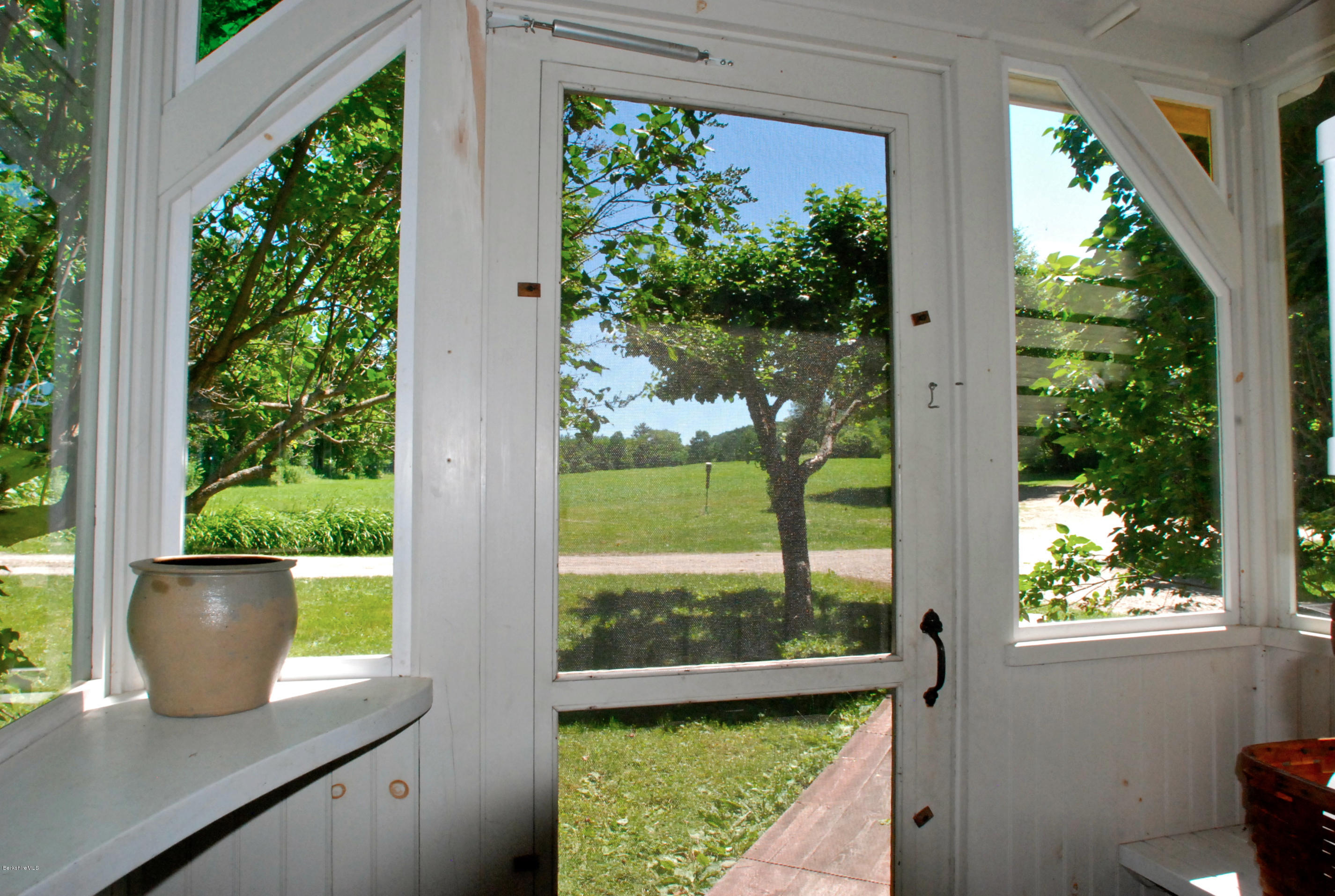 39 Wellman Road Monterey, MA 01245 - Photo 22 of 36 a view of a garden from a windows