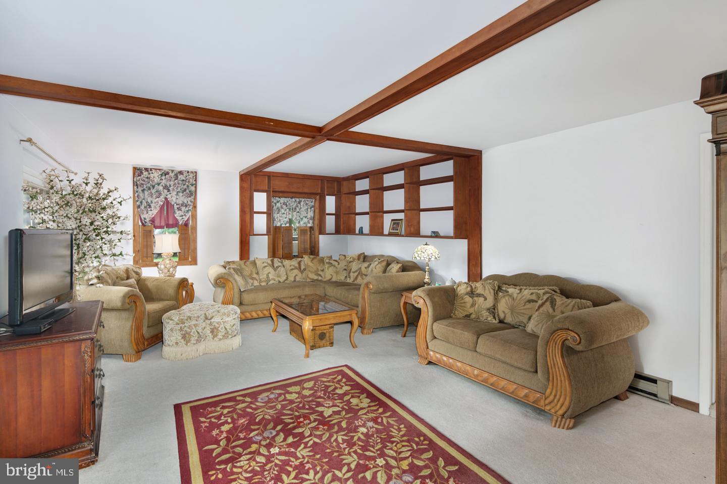 1500 Sugar Bottom Road Furlong, PA 18925 - Photo 15 of 41 Family room with built in shelves