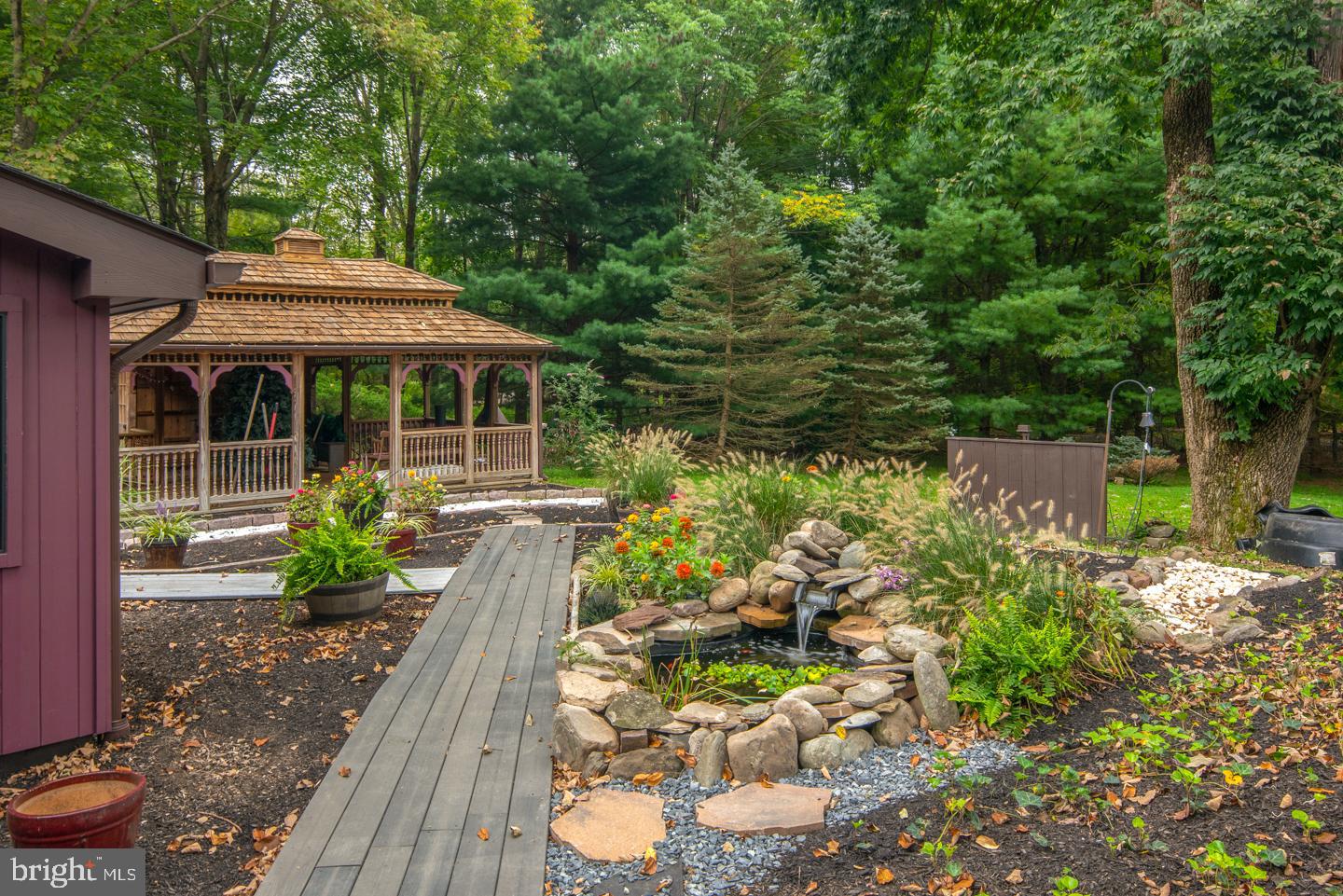 1500 Sugar Bottom Road Furlong, PA 18925 - Photo 38 of 41 Beautiful koi pond and fountain