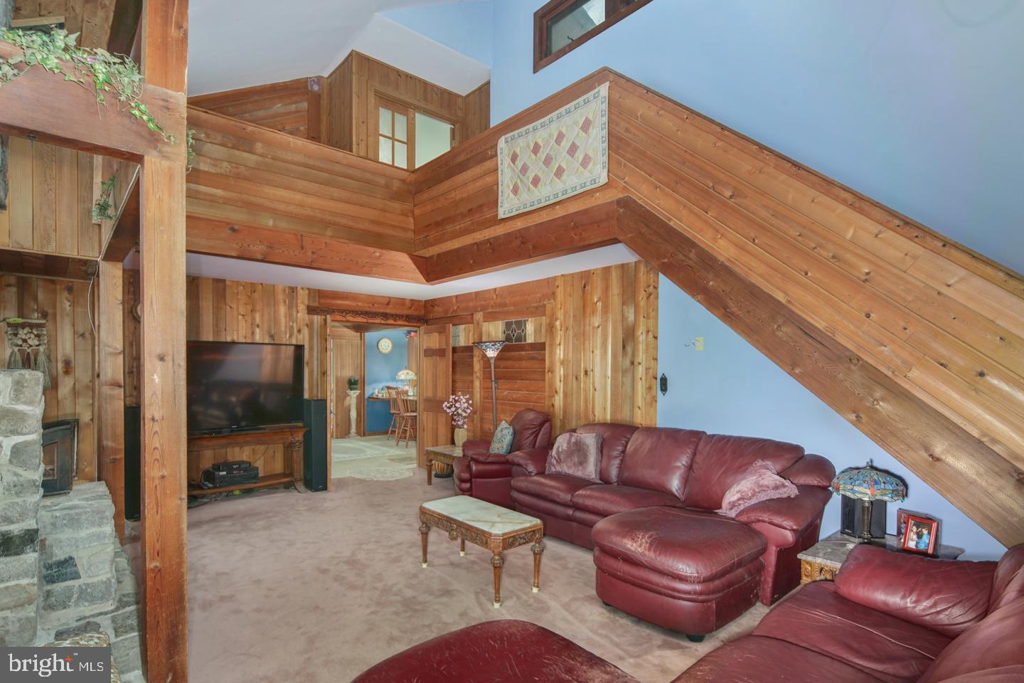 1500 Sugar Bottom Road Furlong, PA 18925 - Photo 5 of 41 Family room with cathedral ceilings