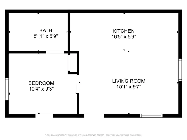 $950 | 2001 29th Street, Unit REAR, Galveston, TX 77550