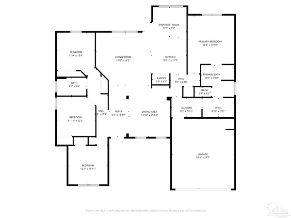 a picture of floor plan
