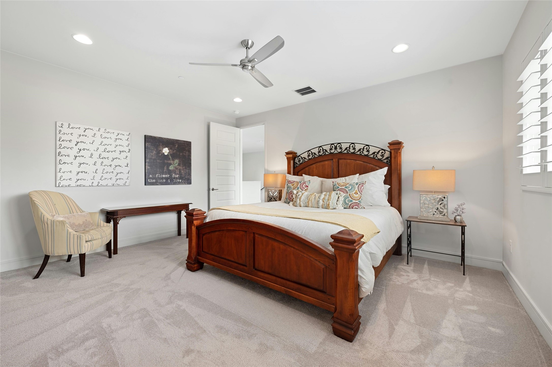 2201 Cypress Point West Austin, TX 78746 - Photo 26 of 37 a bedroom with bed and window