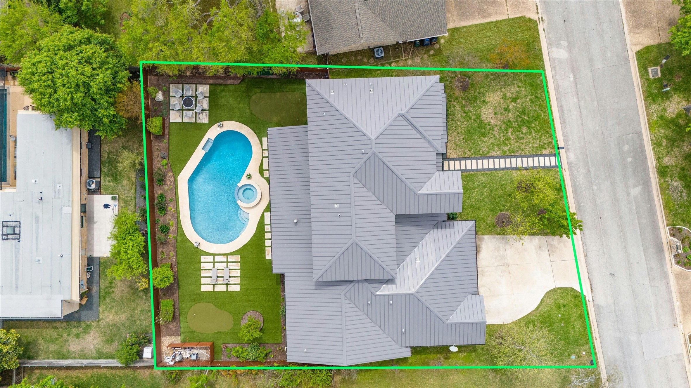 2201 Cypress Point West Austin, TX 78746 - Photo 35 of 37 a view of outdoor space swimming pool