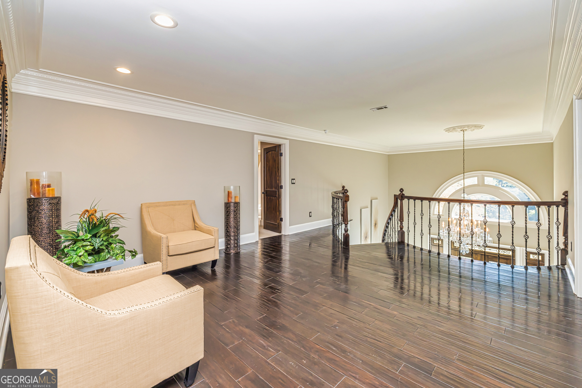 131 Lincoln Road Tyrone, GA 30290 - Photo 52 of 78 a view of livingroom with furniture and wooden floor