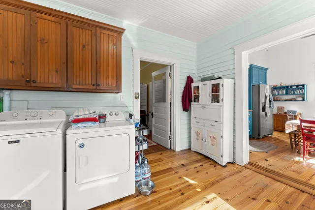 a view of storage and utility room