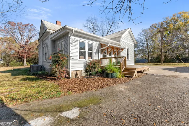 a view of swimming pool with an outdoor space