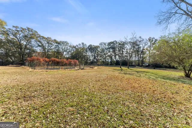 a view of a yard in front of house