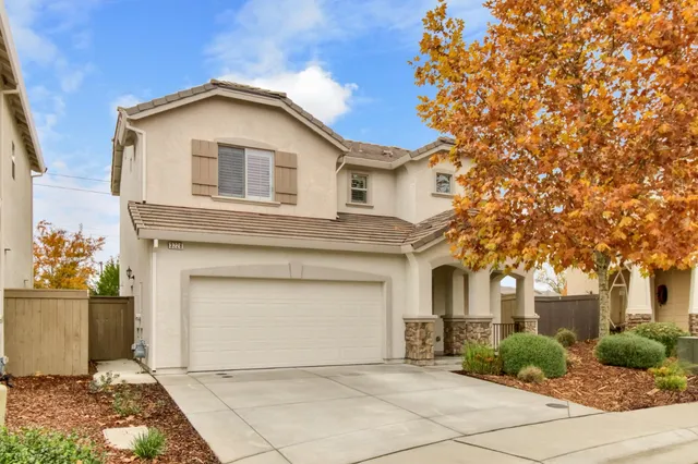 a front view of a building