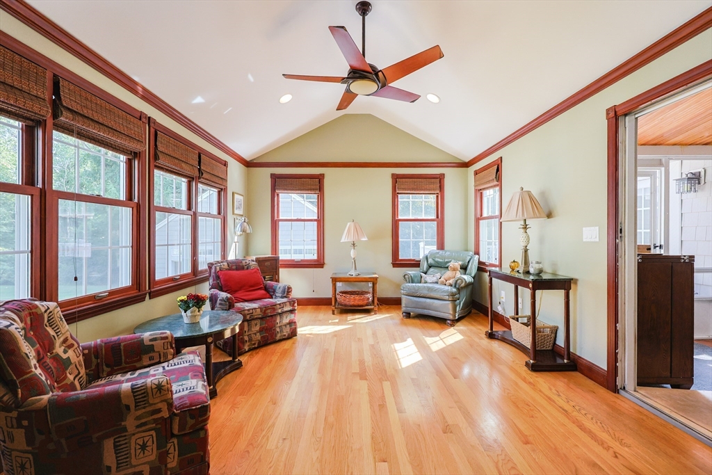 60 Deerfield Road Needham, MA 02492 - Photo 16 of 31 a living room with furniture and a large window