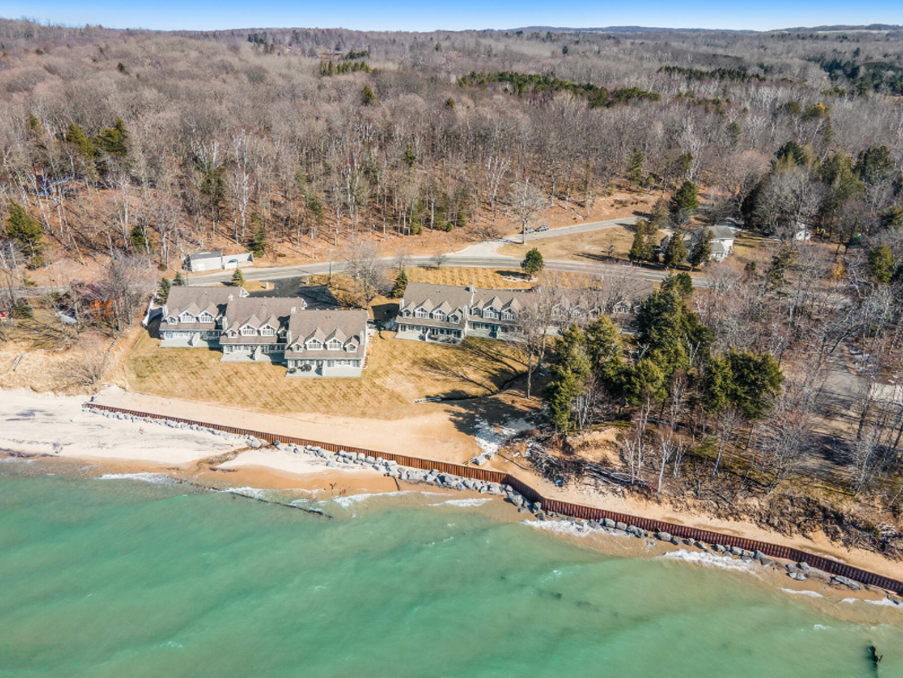 6706 Lakeshore Road Manistee, MI 49660 - Photo 2 of 30 234 feet of frontage!