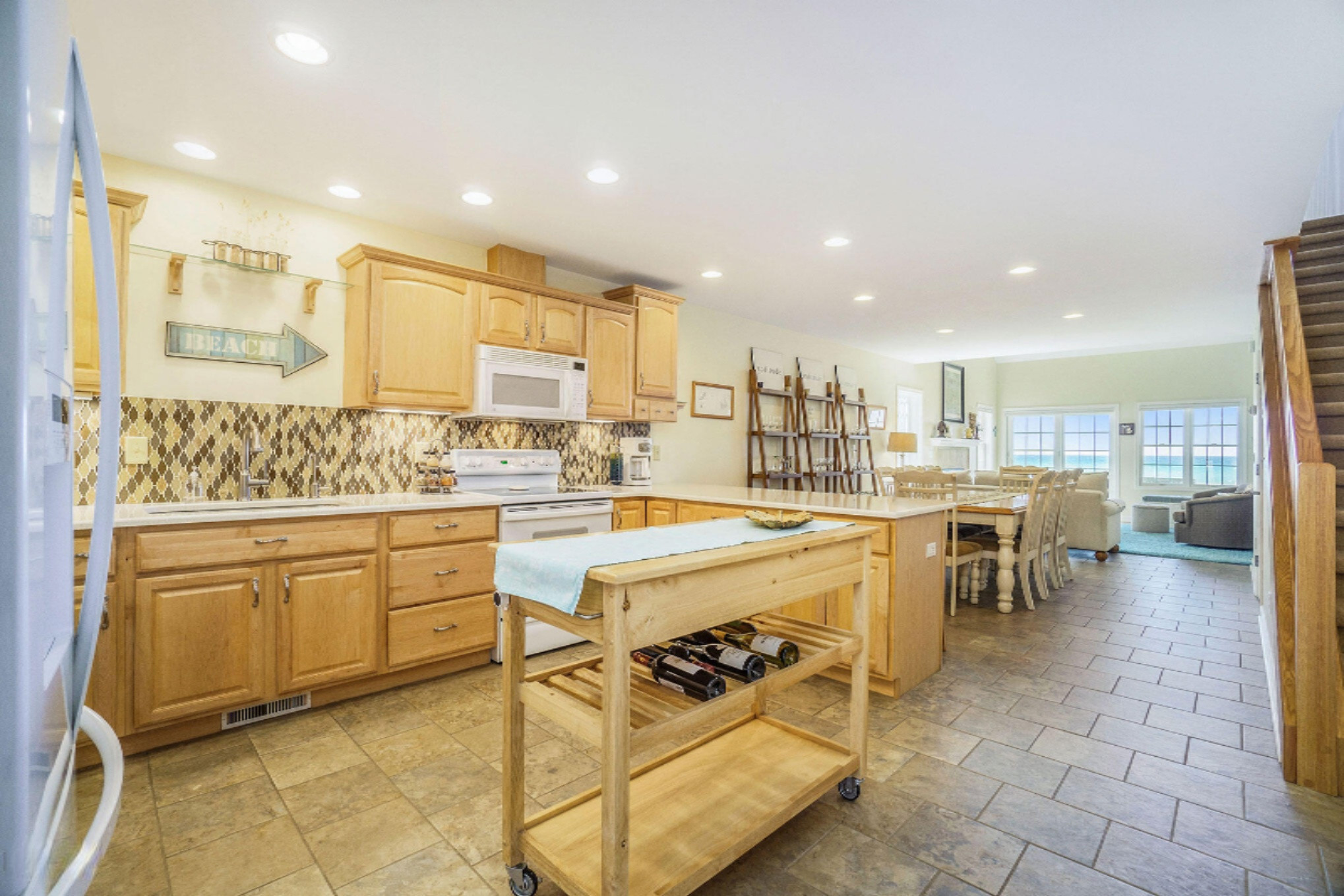 6706 Lakeshore Road Manistee, MI 49660 - Photo 4 of 30 Tile Flooring