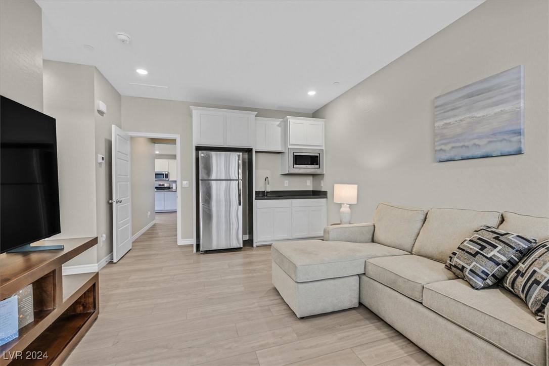 271 Rusty Ridge Lane Henderson, NV 89015 - Photo 38 of 52 Next Gen living with fridge microwave and sink