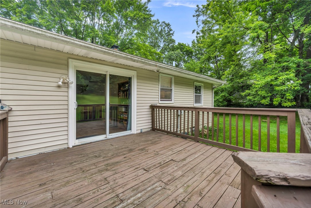 3954 Homestead Road Ravenna, OH 44266 - Photo 38 of 46 View of wooden deck