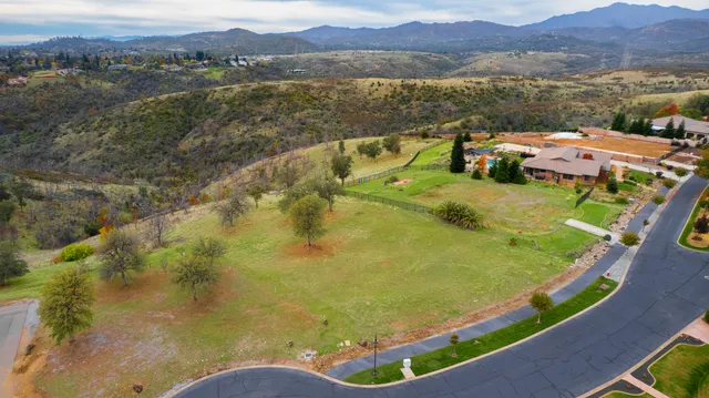 a view of a lake with a mountain