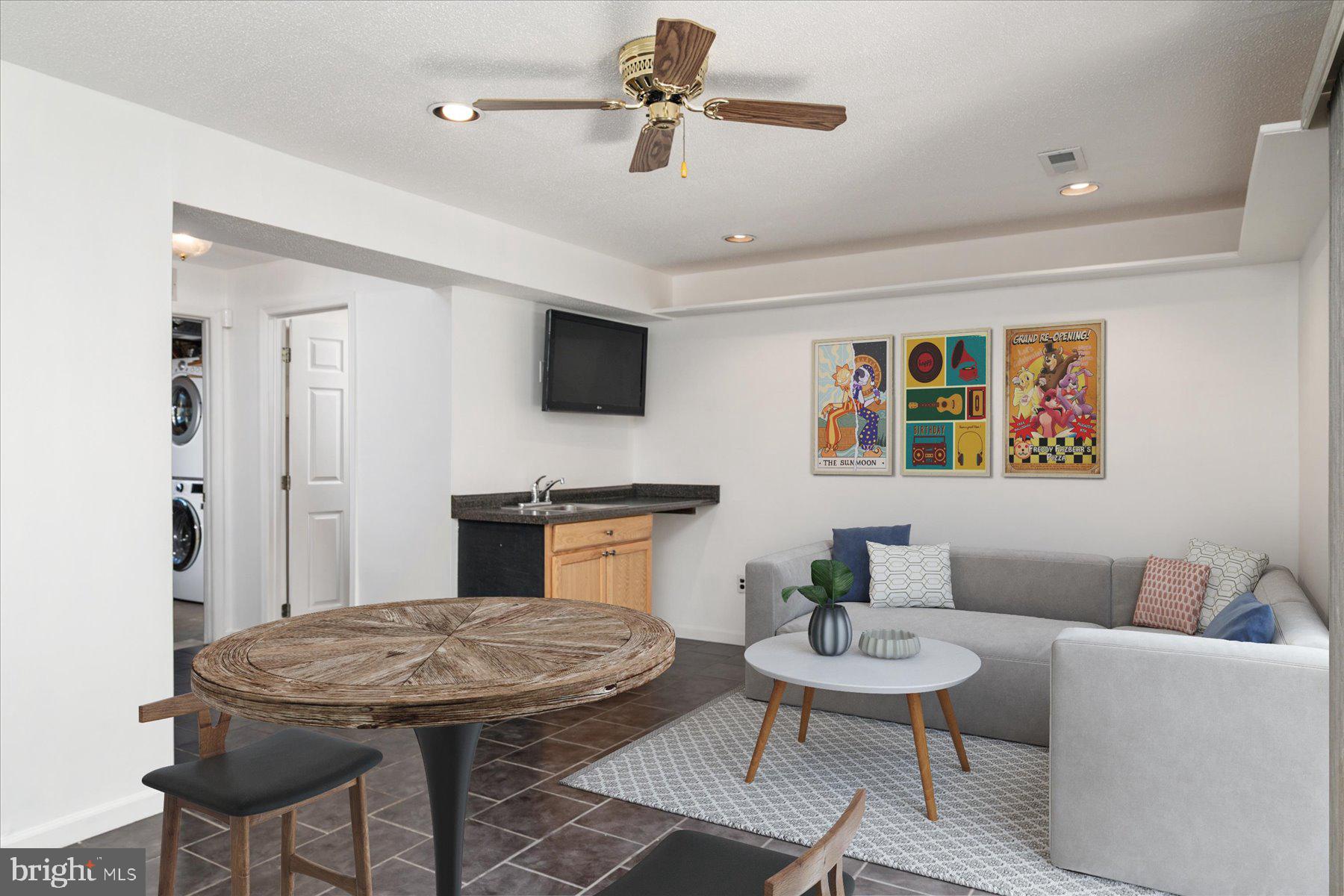 725 Dayspring Drive Odenton, MD 21113 - Photo 12 of 61 Lower-Level Family Room (Virtually Staged)