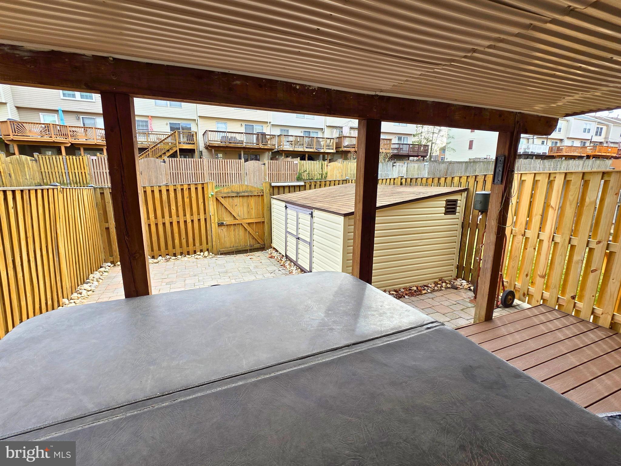 725 Dayspring Drive Odenton, MD 21113 - Photo 38 of 61 Lower-Level Deck & Hot Tub