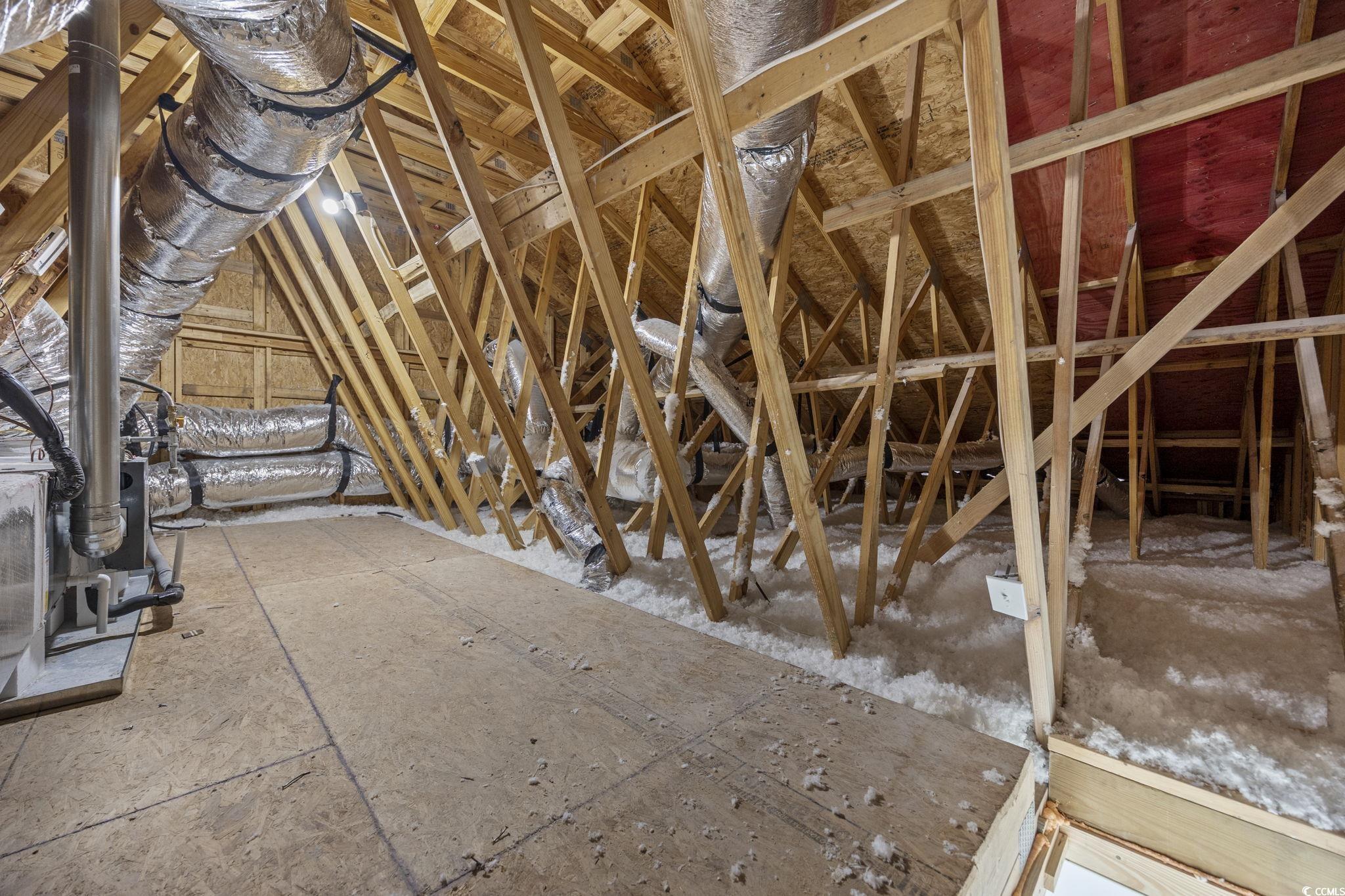 965 Hackler Street, Unit E Myrtle Beach, SC 29577 - Photo 29 of 36 View of attic