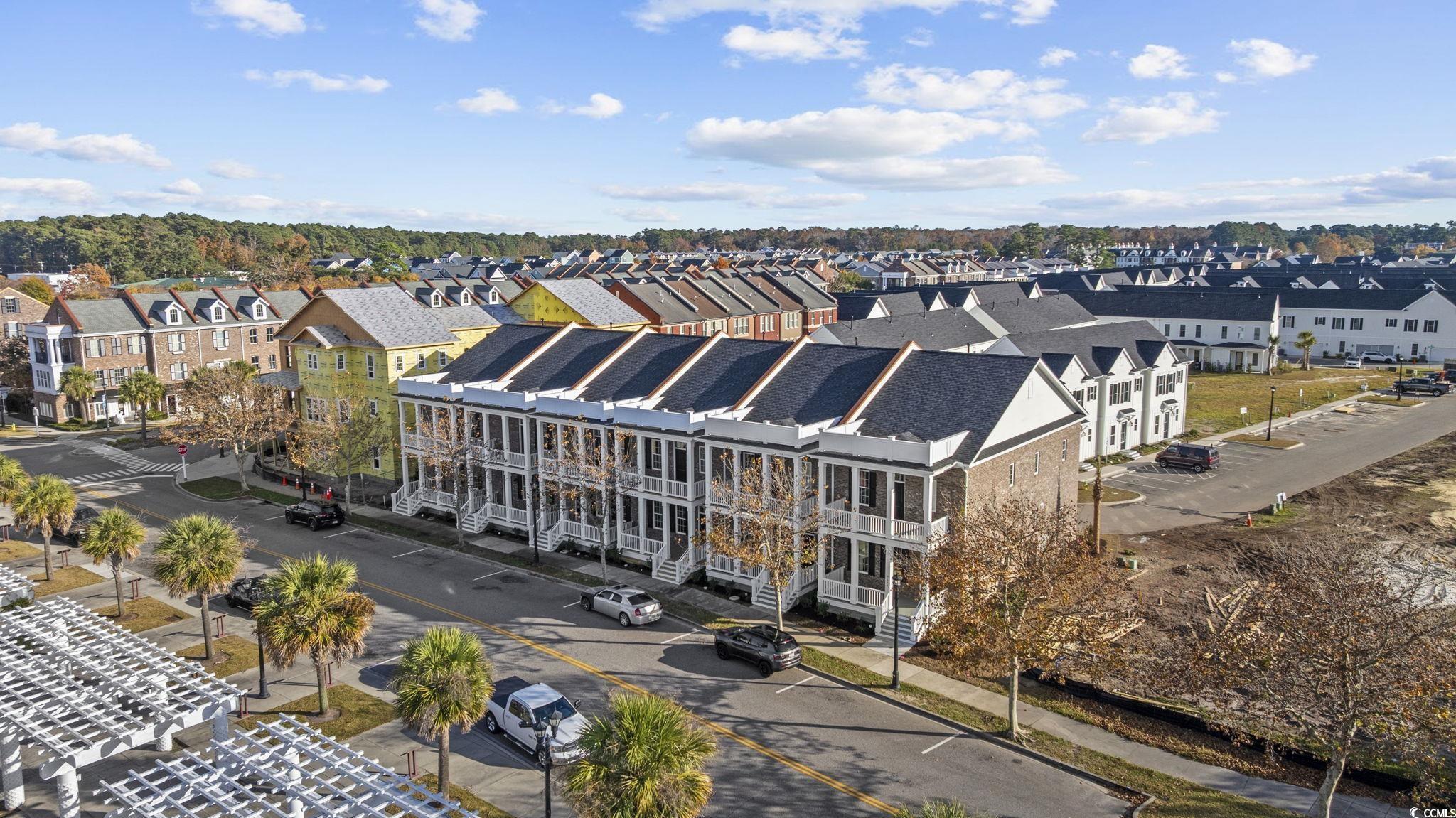 965 Hackler Street, Unit E Myrtle Beach, SC 29577 - Photo 34 of 36 Aerial perspective of suburban area