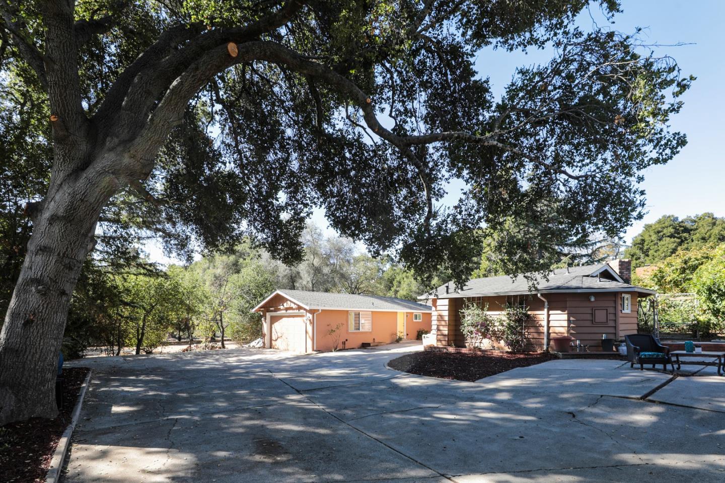 22620 Ricardo Road Cupertino, CA 95014 - Photo 22 of 34 a view of house with outdoor space and trees