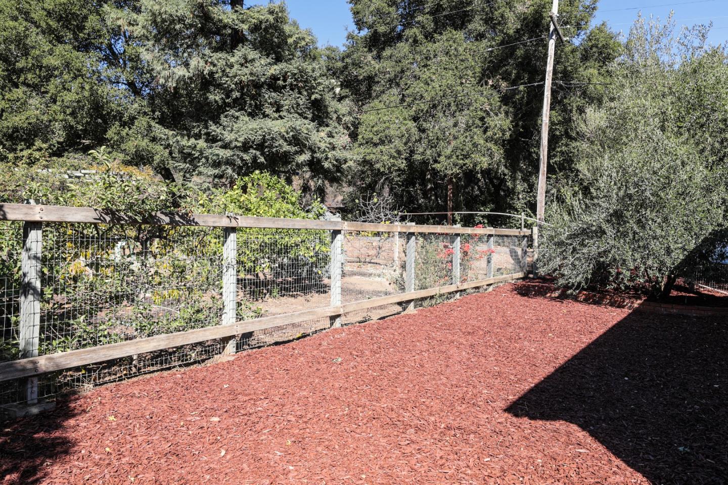 22620 Ricardo Road Cupertino, CA 95014 - Photo 23 of 34 a view of a backyard of the house