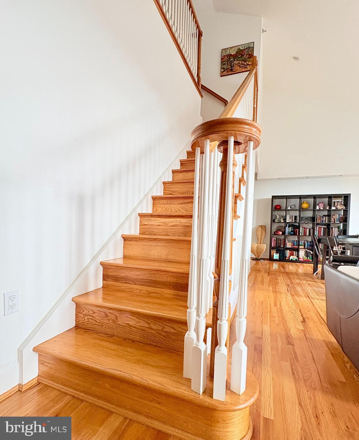 2125 S Street Northwest, Unit PH2 Washington, DC 20008 - Photo 19 of 29 Staircase to upper level