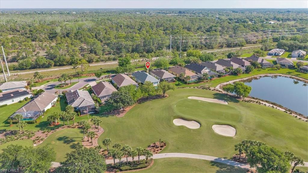 16424 Windsor Way Alva, FL 33920 - Photo 33 of 48 an aerial view of residential houses with outdoor space