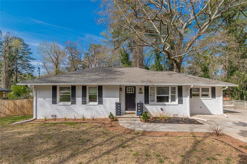 1601 Linda Drive Decatur, GA 30032 - Photo 1 of 1 front view of a house with a outdoor space
