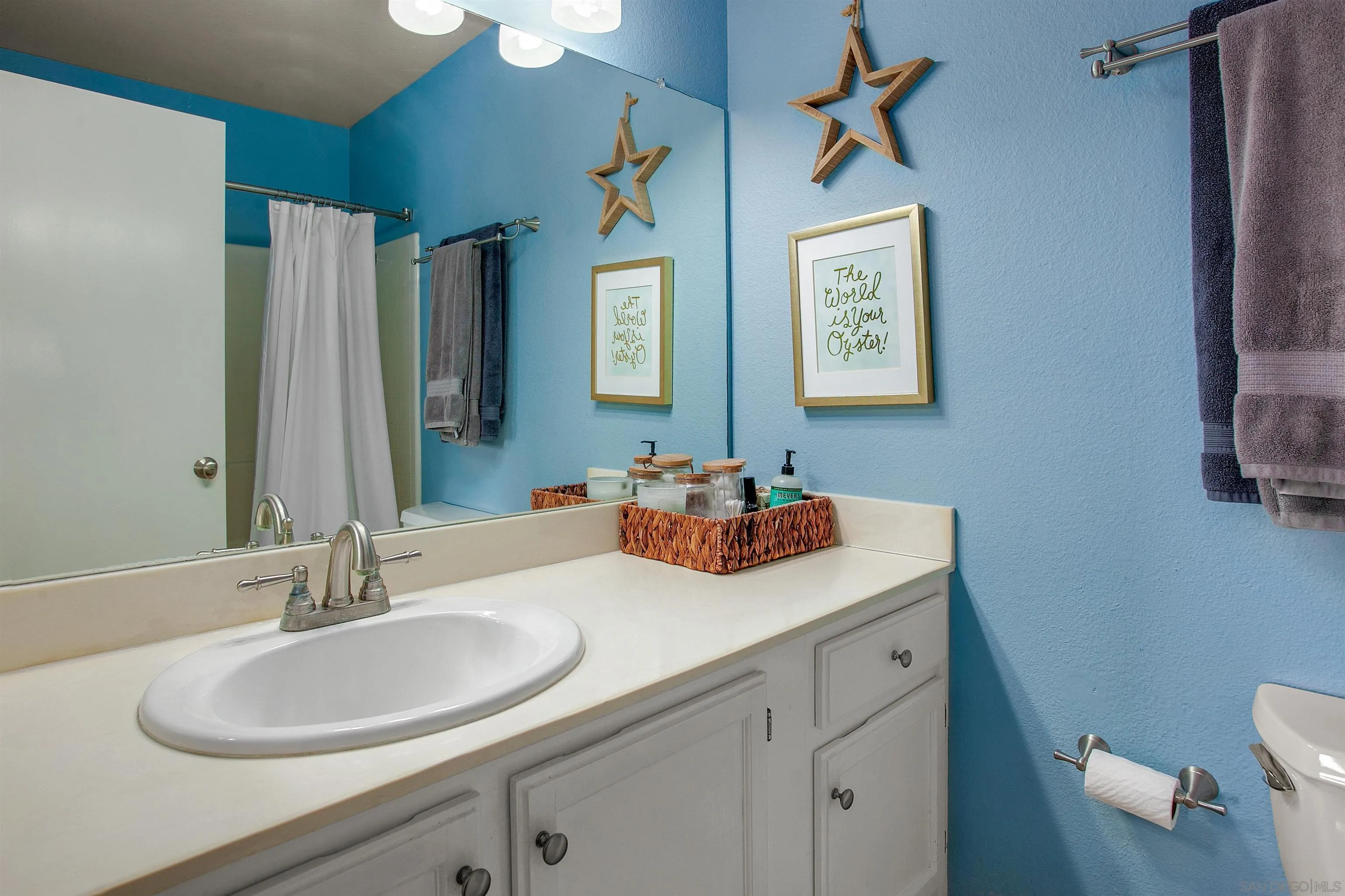 2952 Cape Cod Circle Carlsbad, CA 92010 - Photo 20 of 24 a bathroom with a sink and a mirror