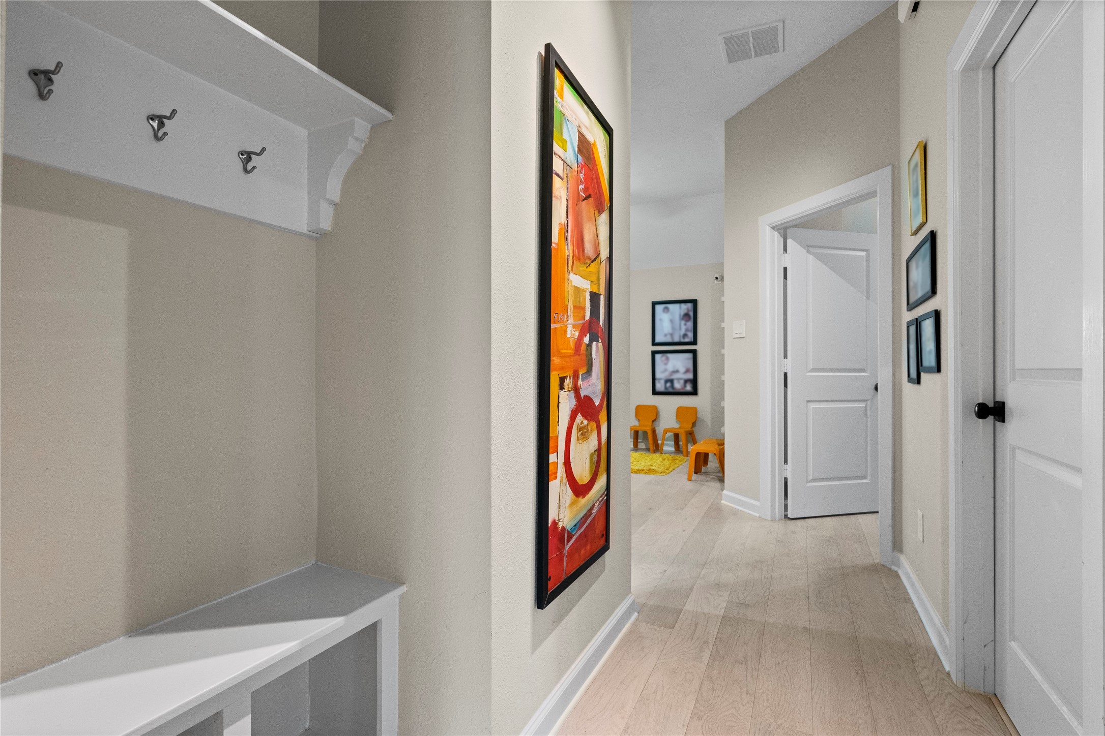 31503 Reston Cliff Court Spring, TX 77386 - Photo 18 of 28 a view of an entryway with wooden floor
