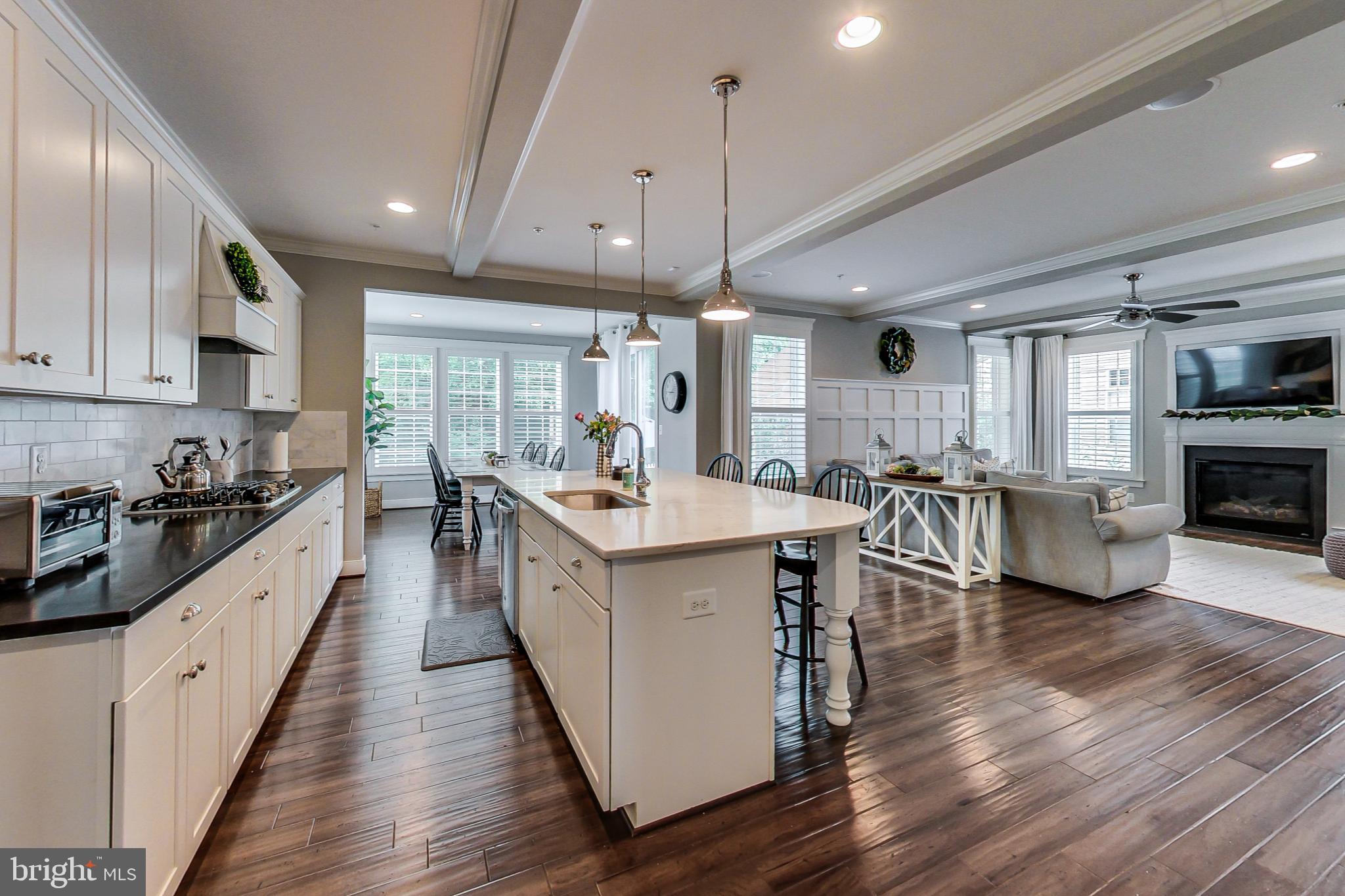 839 Sebastian Lane Gambrills, MD 21054 - Photo 15 of 63 View of Kitchen & Family Room